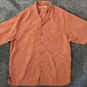 Men's Large Tommy Bahama Hawaiian Shirt w/Pocket (A190)